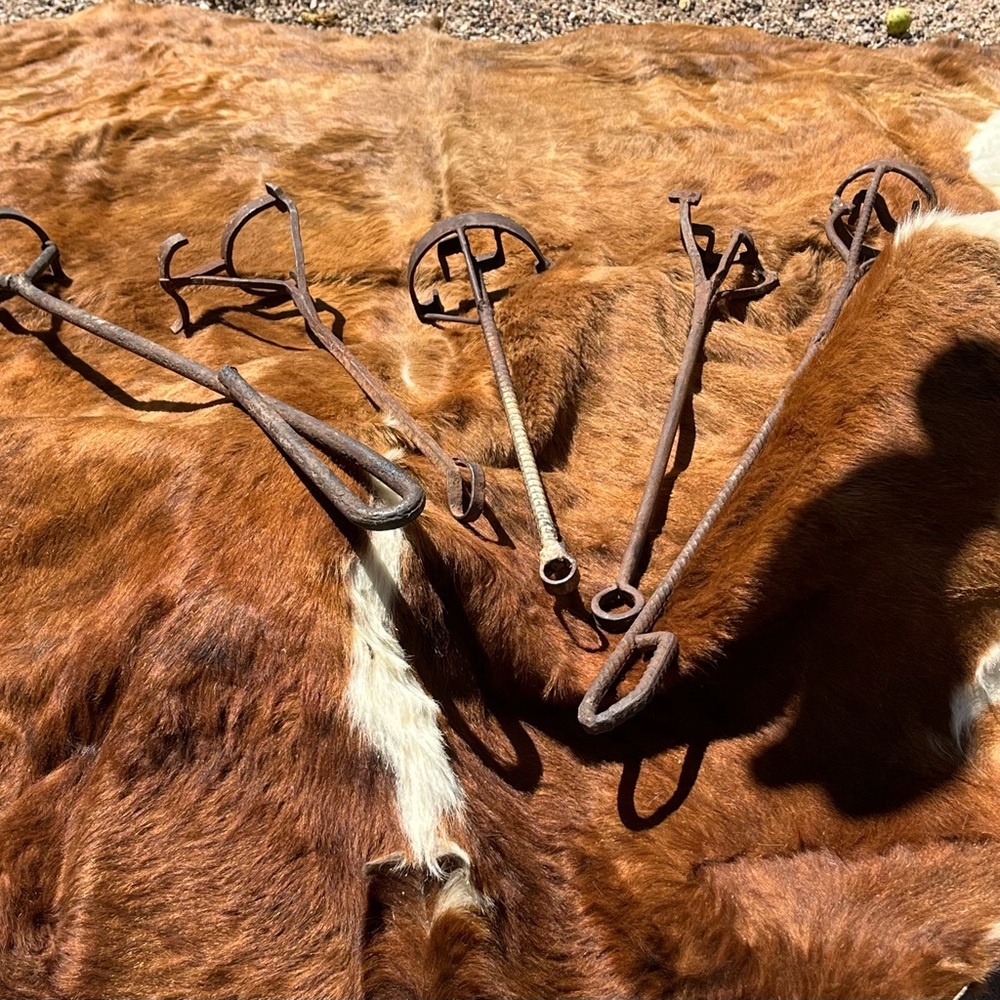 Vintage Metal Branding Irons